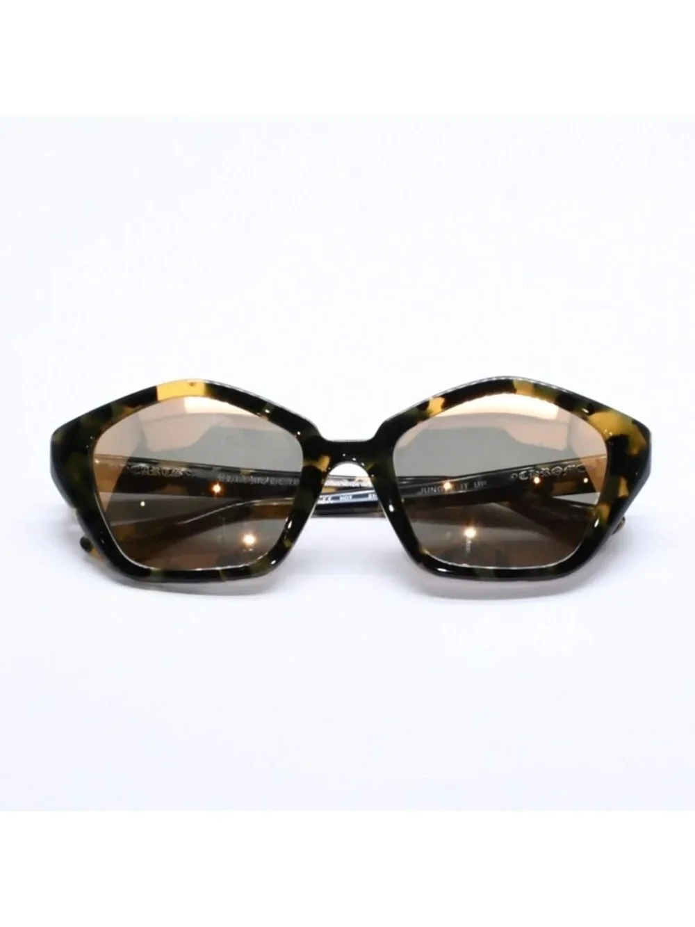 Chrome Hearts Sunglasses Eyewear Jungle IT UP Black Yellow